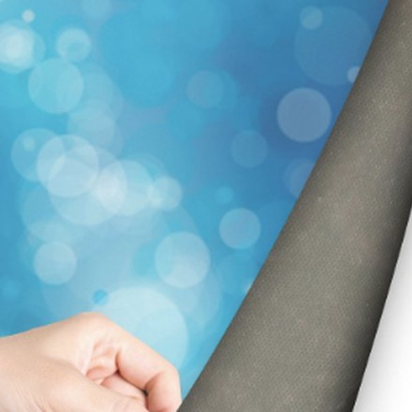 High performance vinyl with gray air-release backing