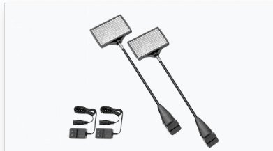 Two LED display lights