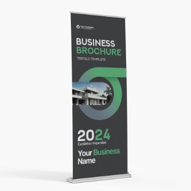 SD retractable banner stand