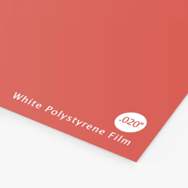Corner of a styrene print